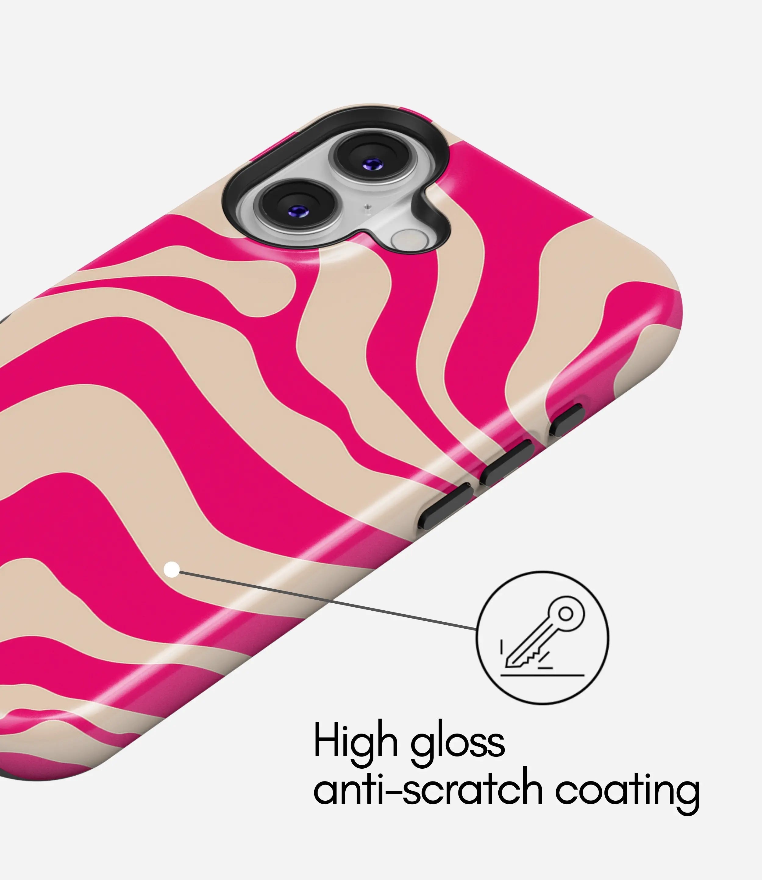 Electric Mirage Glossy Armoured Case