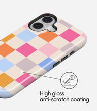 Load image into Gallery viewer, Candy Checks Glossy Armoured Case