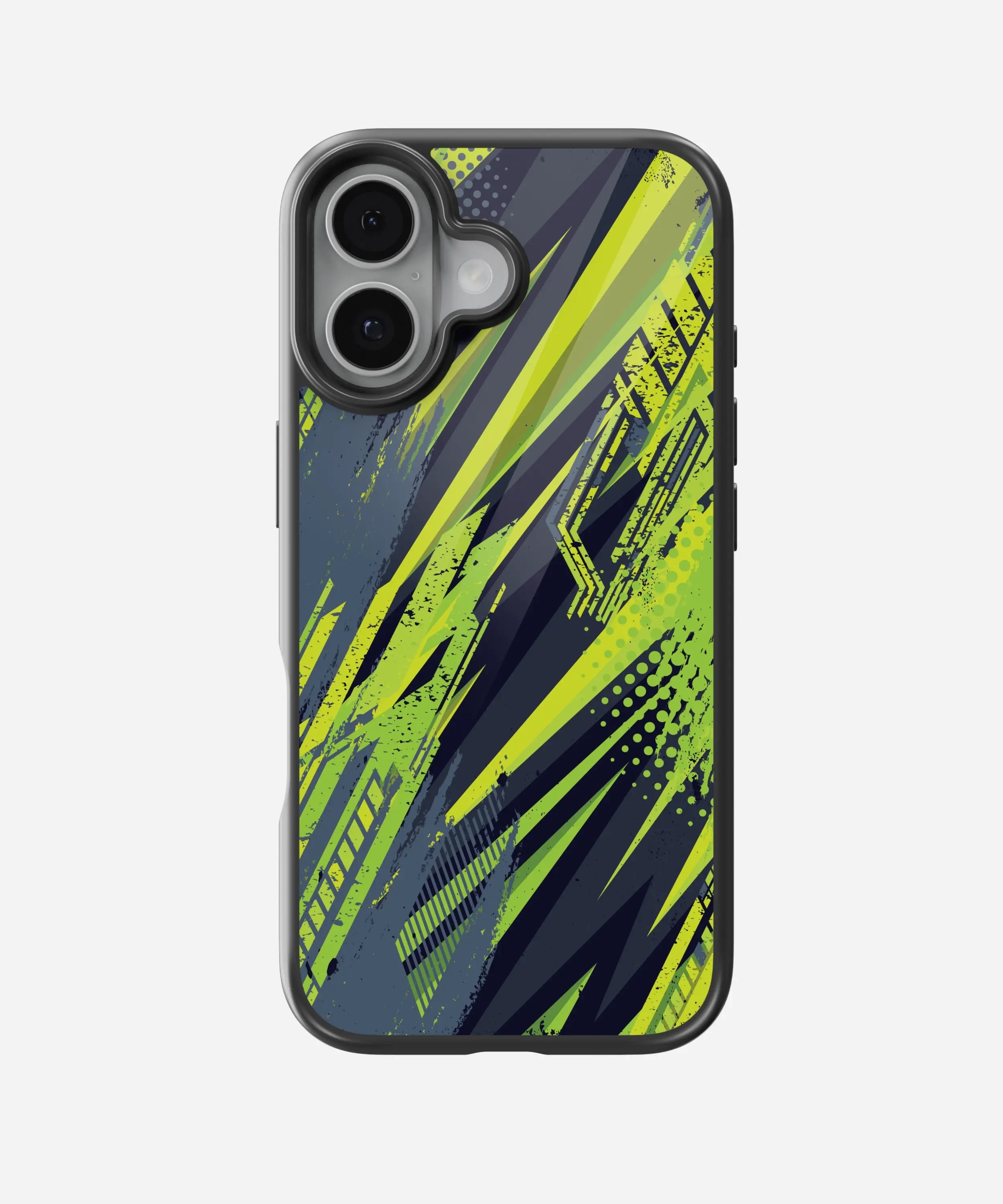 Abstract Full Throttle Pattern Glass Case