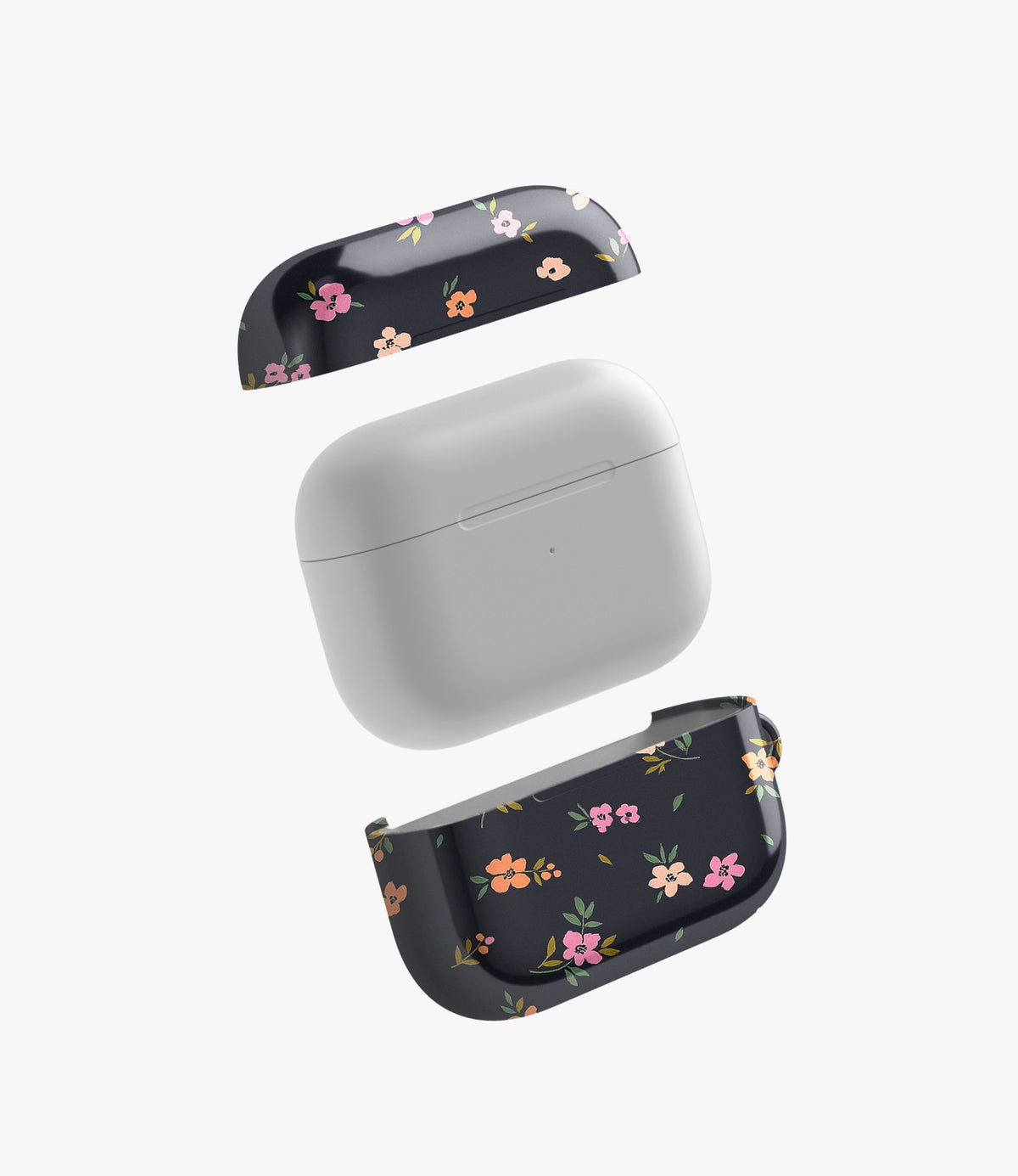 Midnight Meadow Glossy Airpod Case