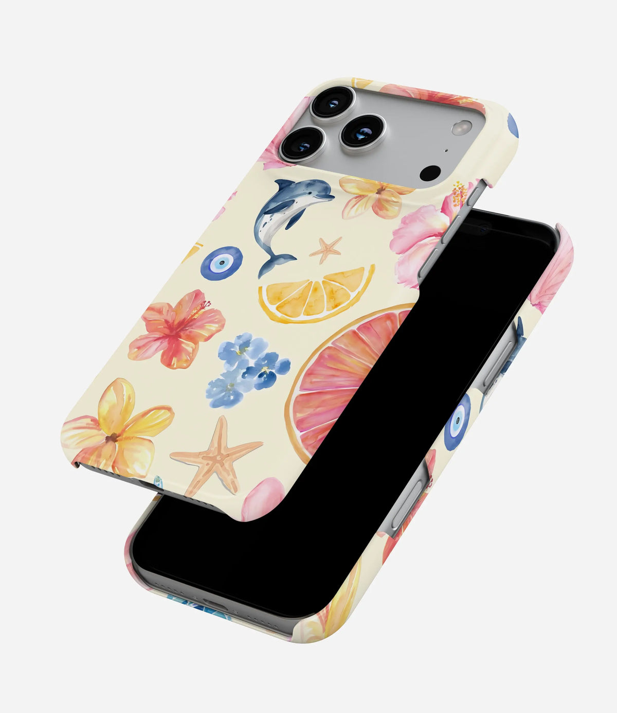 Tropical Citrus Splash SnapFit Matte Case
