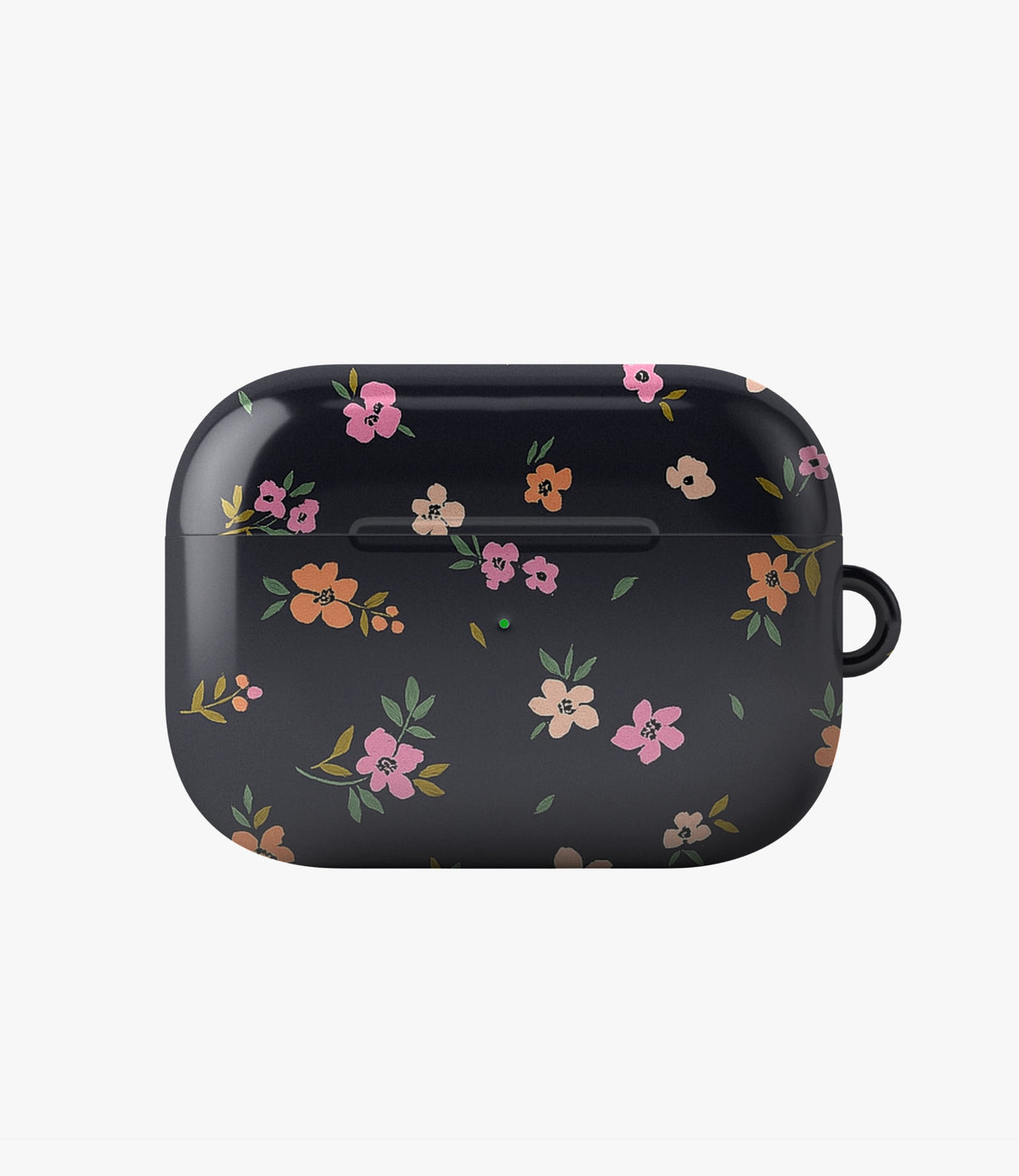 Midnight Meadow Glossy Airpod Case
