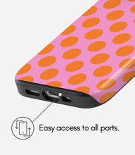 Load image into Gallery viewer, Peach Fizz Glossy Armoured Case