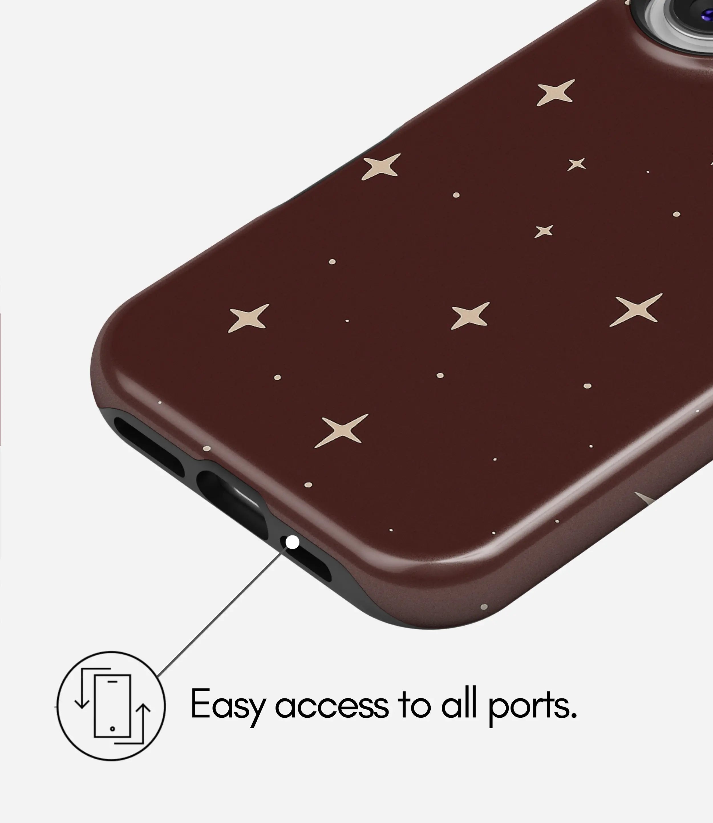 Velvet Skies Glossy Armoured Case