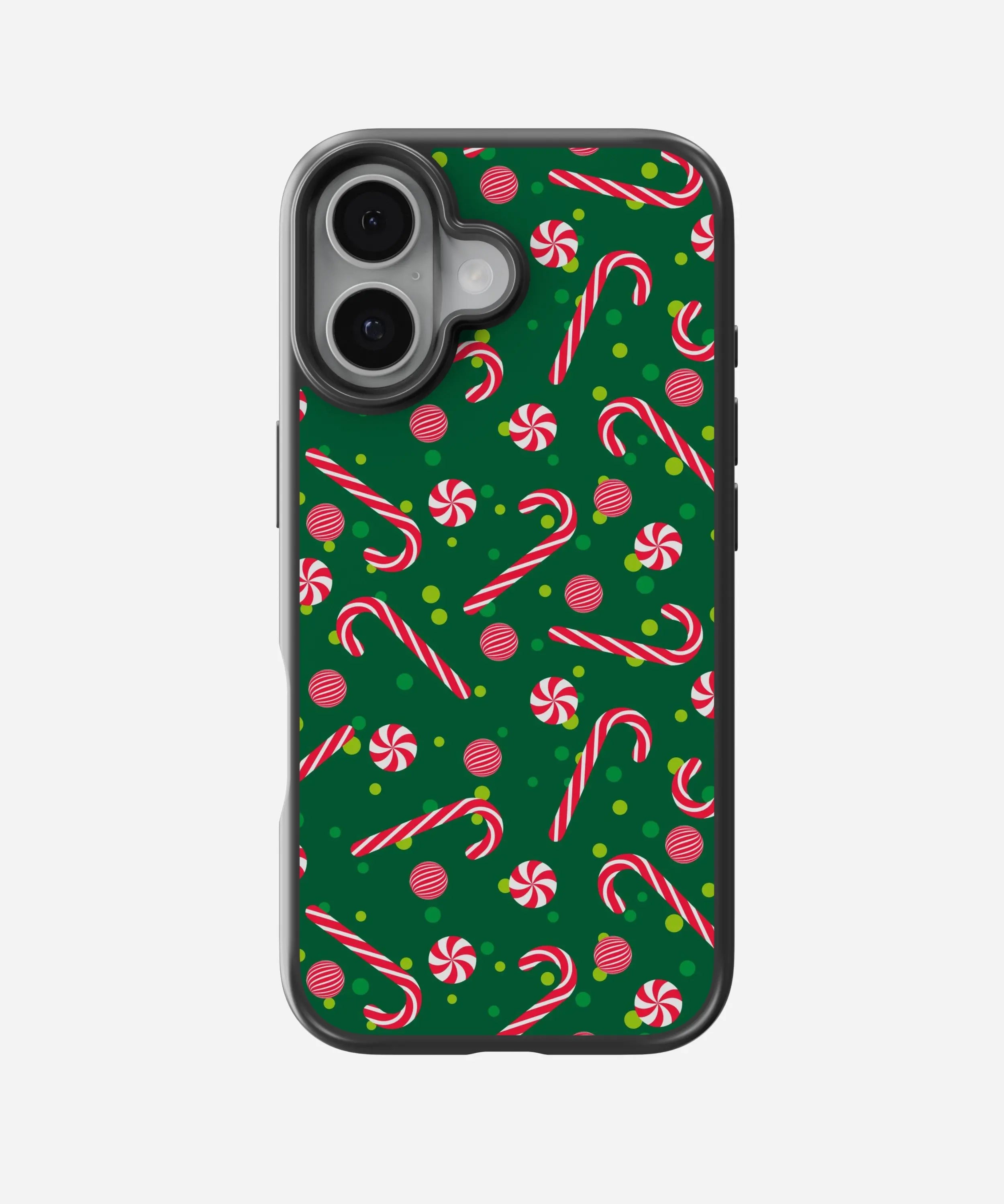 Candy Cane Christmas Hybrid Matte Case