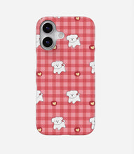Load image into Gallery viewer, Gingham Pup Hard Case