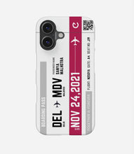 Load image into Gallery viewer, Travel City Boarding Pass Matte Case