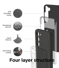 Load image into Gallery viewer, Solid Navy Soft Silicone Android Case