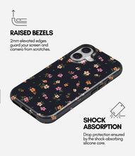 Load image into Gallery viewer, Midnight Meadow Glossy Armoured Case
