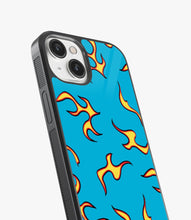 Load image into Gallery viewer, Lil Blue Flame Y2K Glass Case