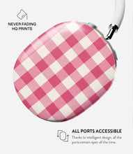 Load image into Gallery viewer, Strawberry Gingham Glossy Airpods Max Case