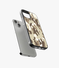 Load image into Gallery viewer, Brown Camo Glass Case