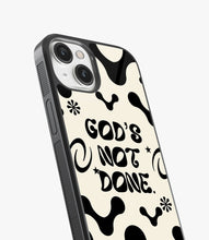 Load image into Gallery viewer, God's Not Done Glass Case