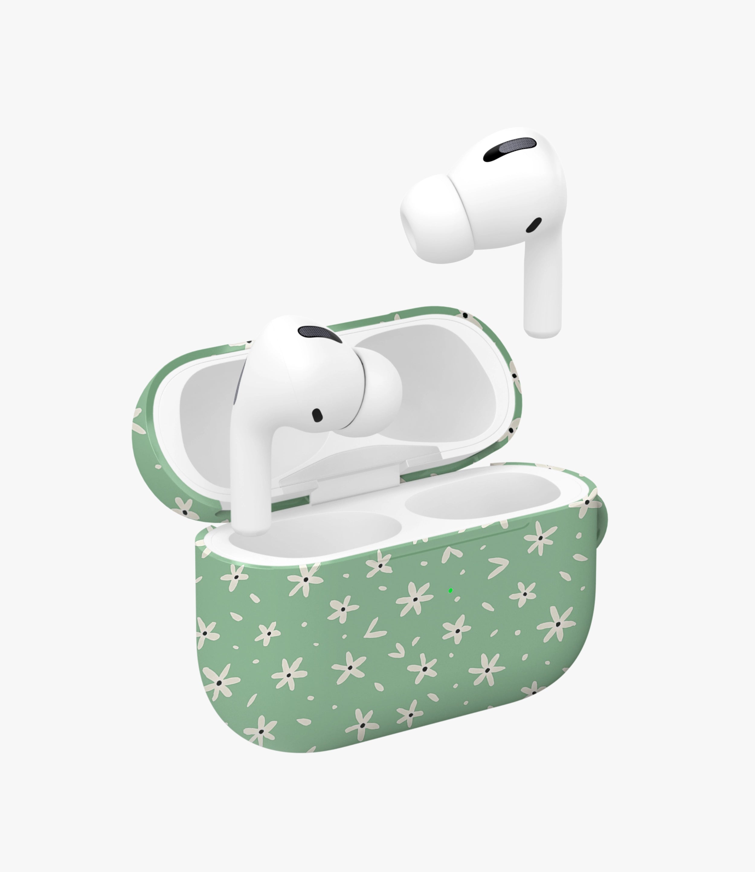 Mint Meadow Glossy Airpod Case