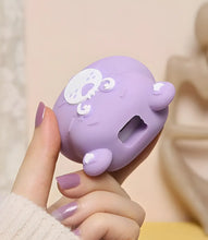 Load image into Gallery viewer, Lilac Bear Charger Case & Cable Protector (18W/20W)