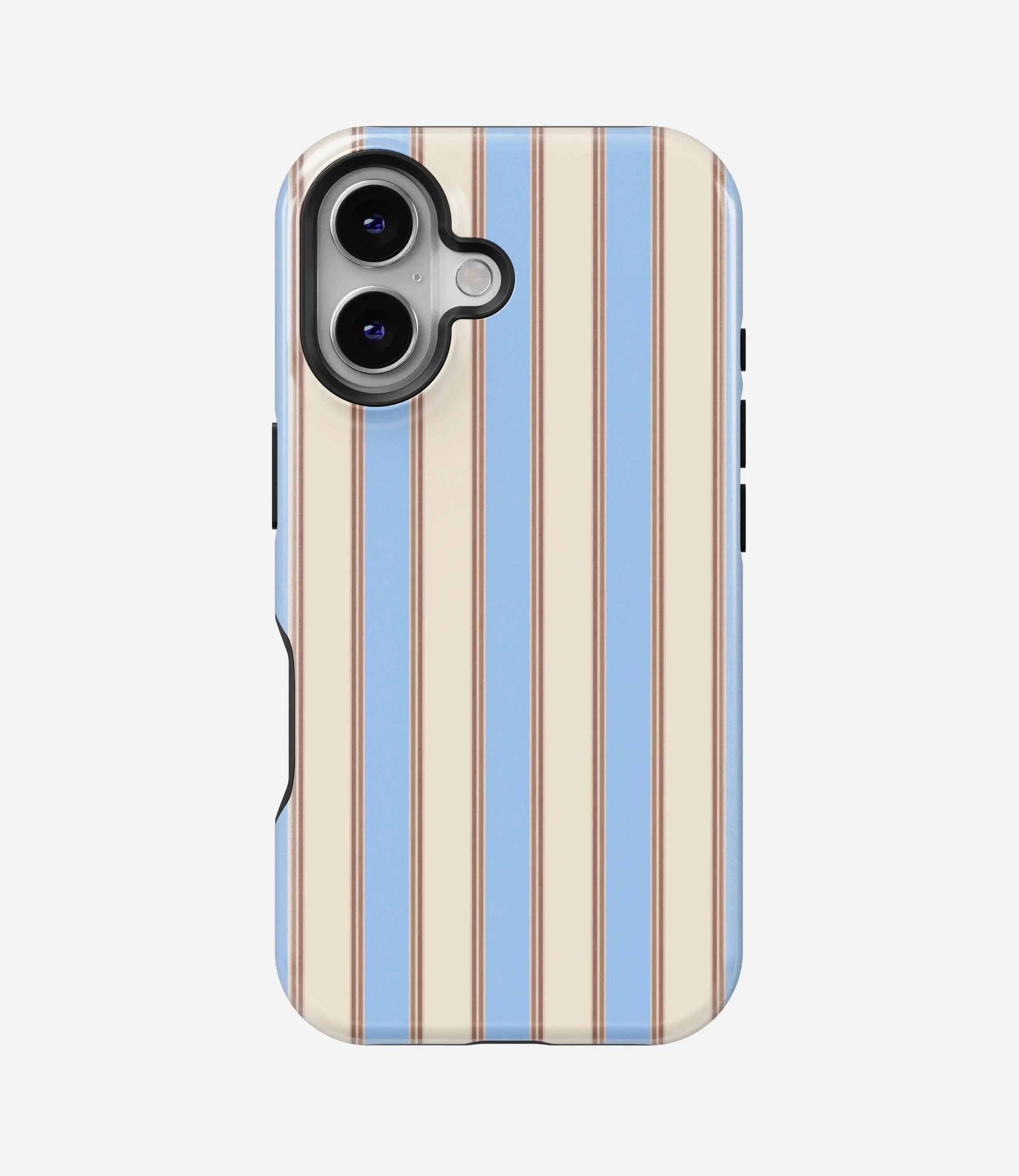 Sailor Cream Stripes Glossy Armoured Case