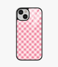 Load image into Gallery viewer, Gingham Crush Glass Case