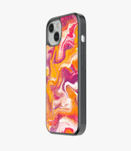 Load image into Gallery viewer, Fire Bush Marble Glass Case