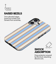 Load image into Gallery viewer, Sailor Cream Stripes Glossy Armoured Case