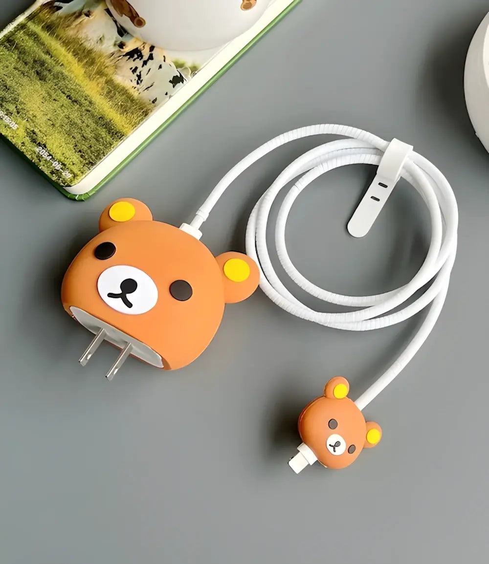 Snoopy Bear Charger Case & Cable Protector (18W/20W)