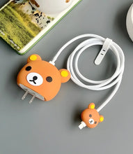 Load image into Gallery viewer, Snoopy Bear Charger Case & Cable Protector (18W/20W)