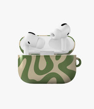 Load image into Gallery viewer, Green Mirage Glossy Airpod Case