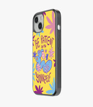 Load image into Gallery viewer, Be Patient with Yourself Glass Case