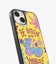 Load image into Gallery viewer, Be Patient with Yourself Glass Case