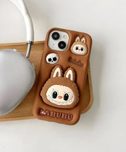 Load image into Gallery viewer, Brown Bunny Soft Silicone Phone Case