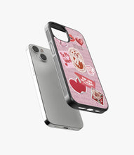 Load image into Gallery viewer, Be My Valentine Glass Phone Case