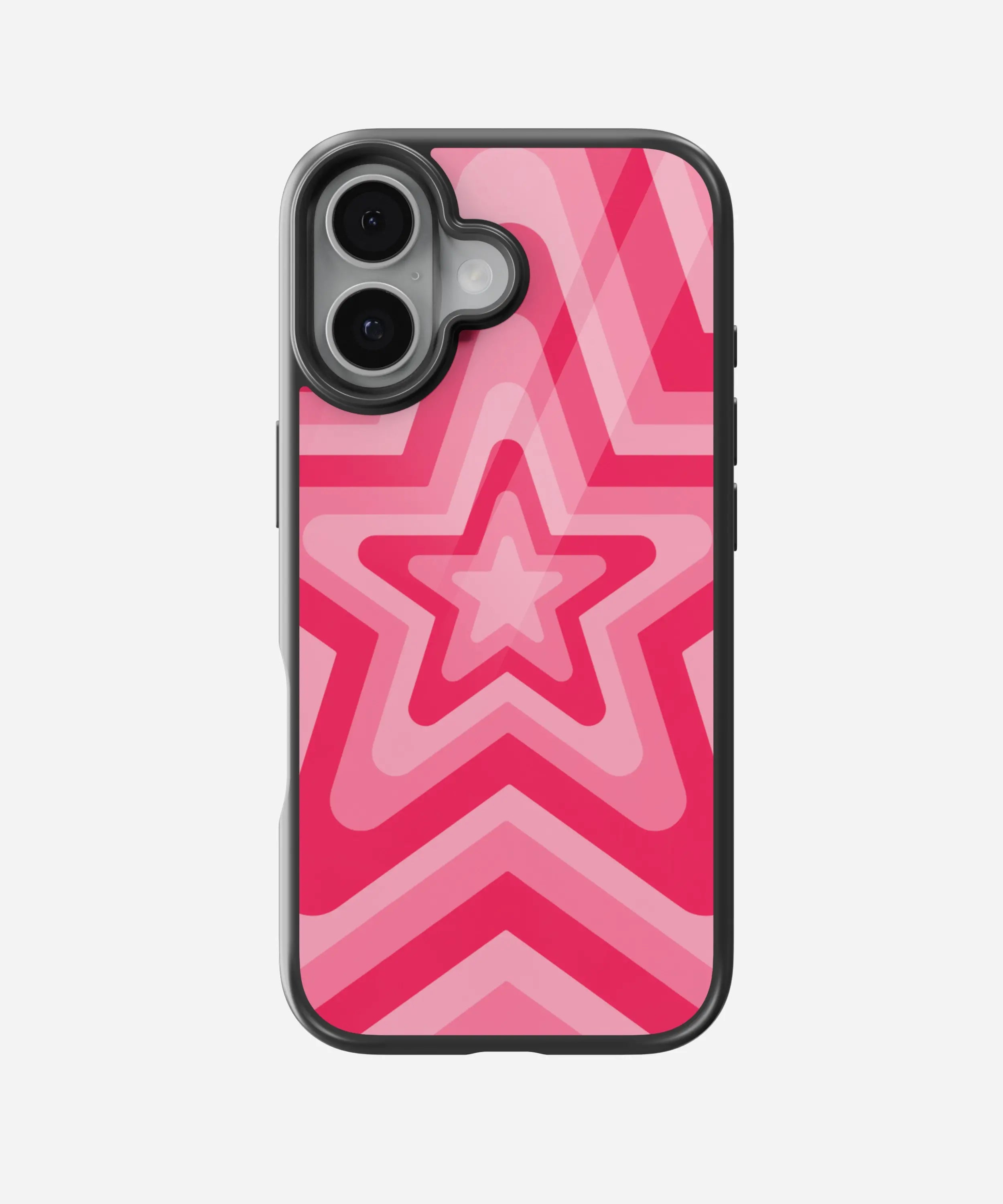 Y2K Starbeat Coral Glass Case