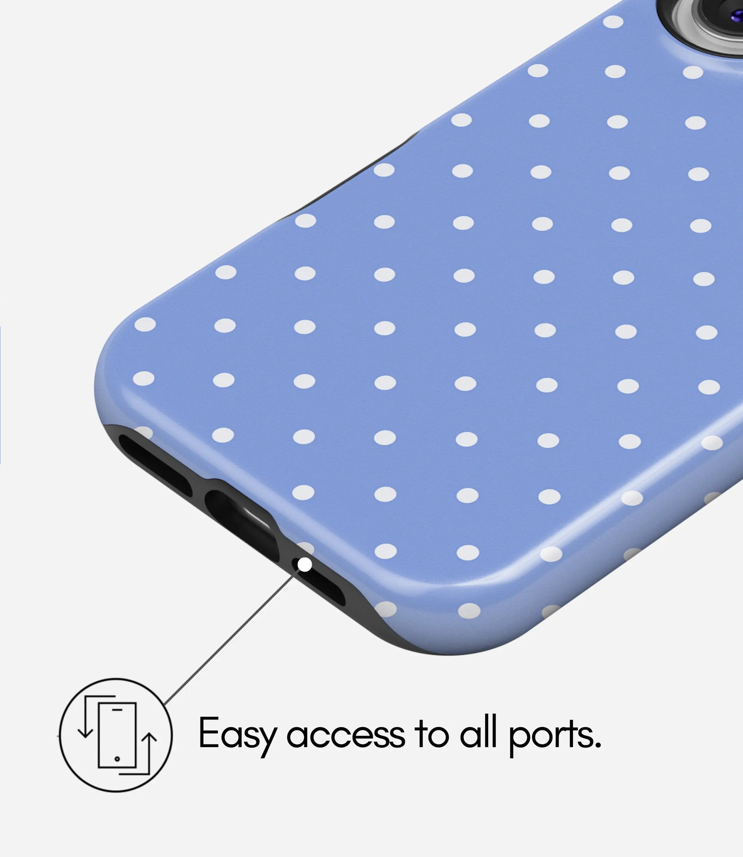 Frosted Lilac Glossy Armoured Case