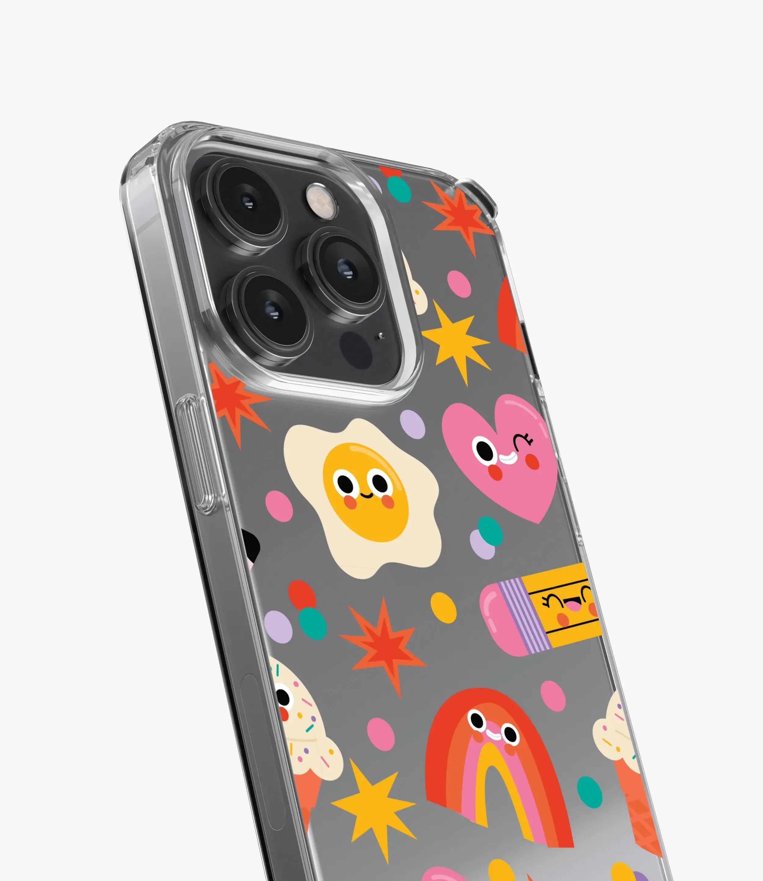 Stationary Sticker Silicone Case