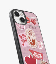 Load image into Gallery viewer, Be My Valentine Glass Phone Case