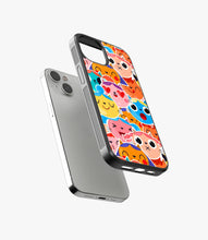 Load image into Gallery viewer, Colorful Emoticons Glass Case