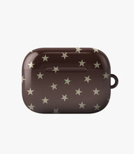 Load image into Gallery viewer, Mocha Stars Glossy Airpod Case