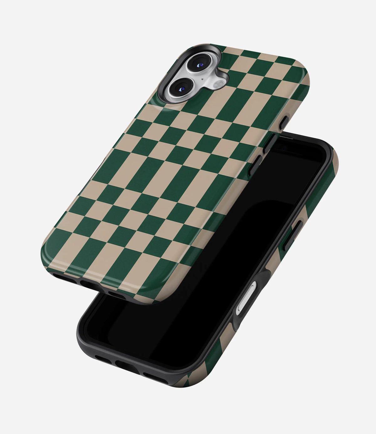 Matcha Check Glossy Armoured Case