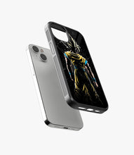 Load image into Gallery viewer, Goku Back Art Glass Phone Case