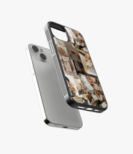 Load image into Gallery viewer, Autumnal Floral Aesthetic Glass Phone Case