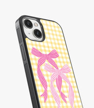 Load image into Gallery viewer, Lemonade Bows Glass Case