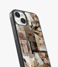 Load image into Gallery viewer, Autumnal Floral Aesthetic Glass Phone Case