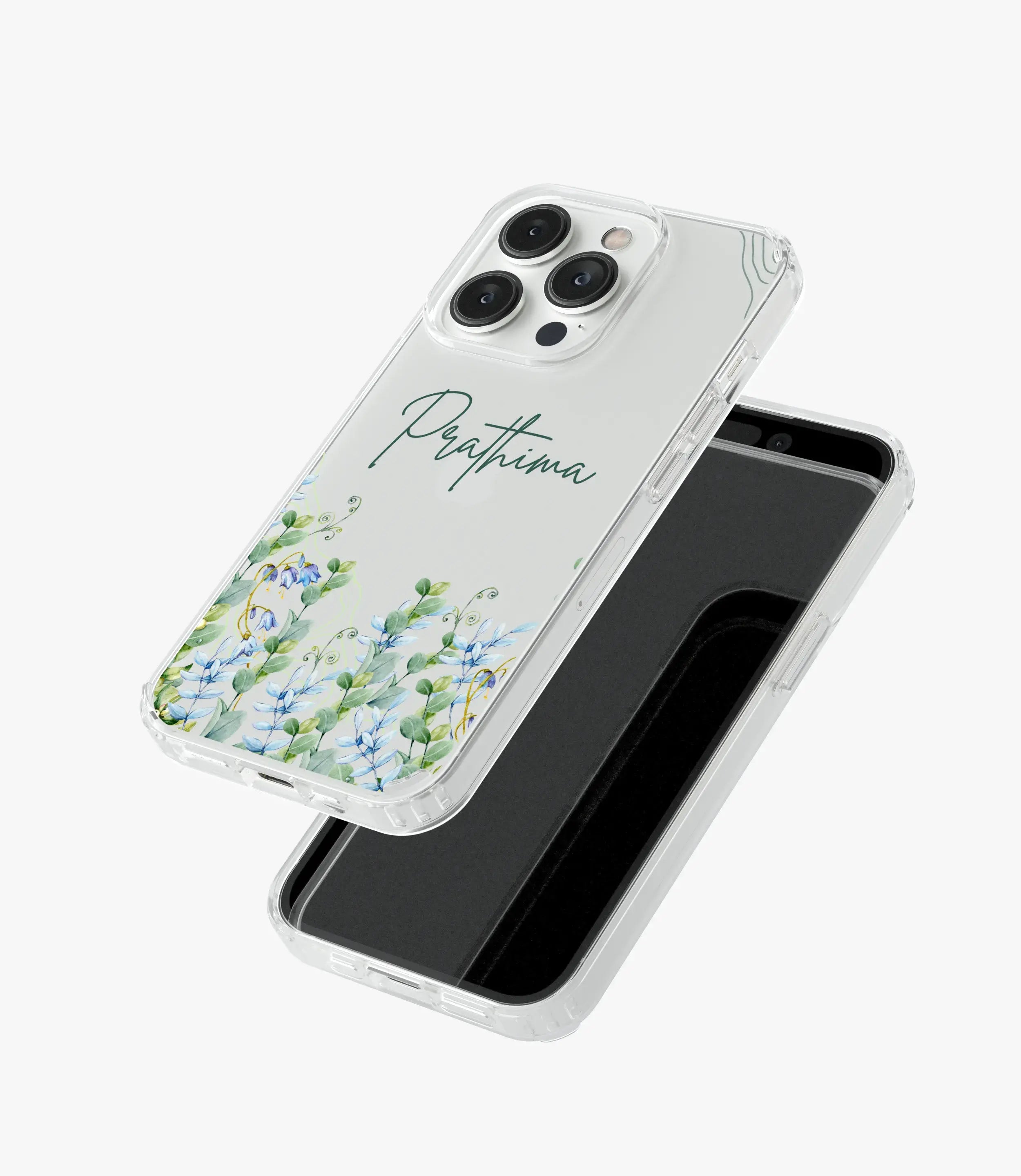 Midnight Mystique Custom Name Silicone Case