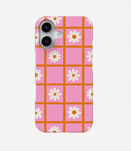 Load image into Gallery viewer, Candy Bloom Checks Hard Case