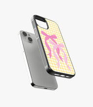 Load image into Gallery viewer, Lemonade Bows Glass Case