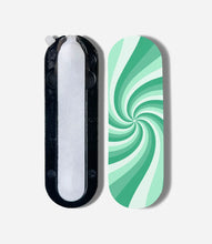 Load image into Gallery viewer, Y2K Minty Fresh Spiraling Pop Slider