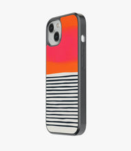 Load image into Gallery viewer, Sunset Ripples Abstract Glass Case