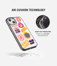 Load image into Gallery viewer, Groove Glow Stride 2.0 Clear Phone Case