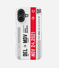 Load image into Gallery viewer, Travel City Boarding Pass Matte Case