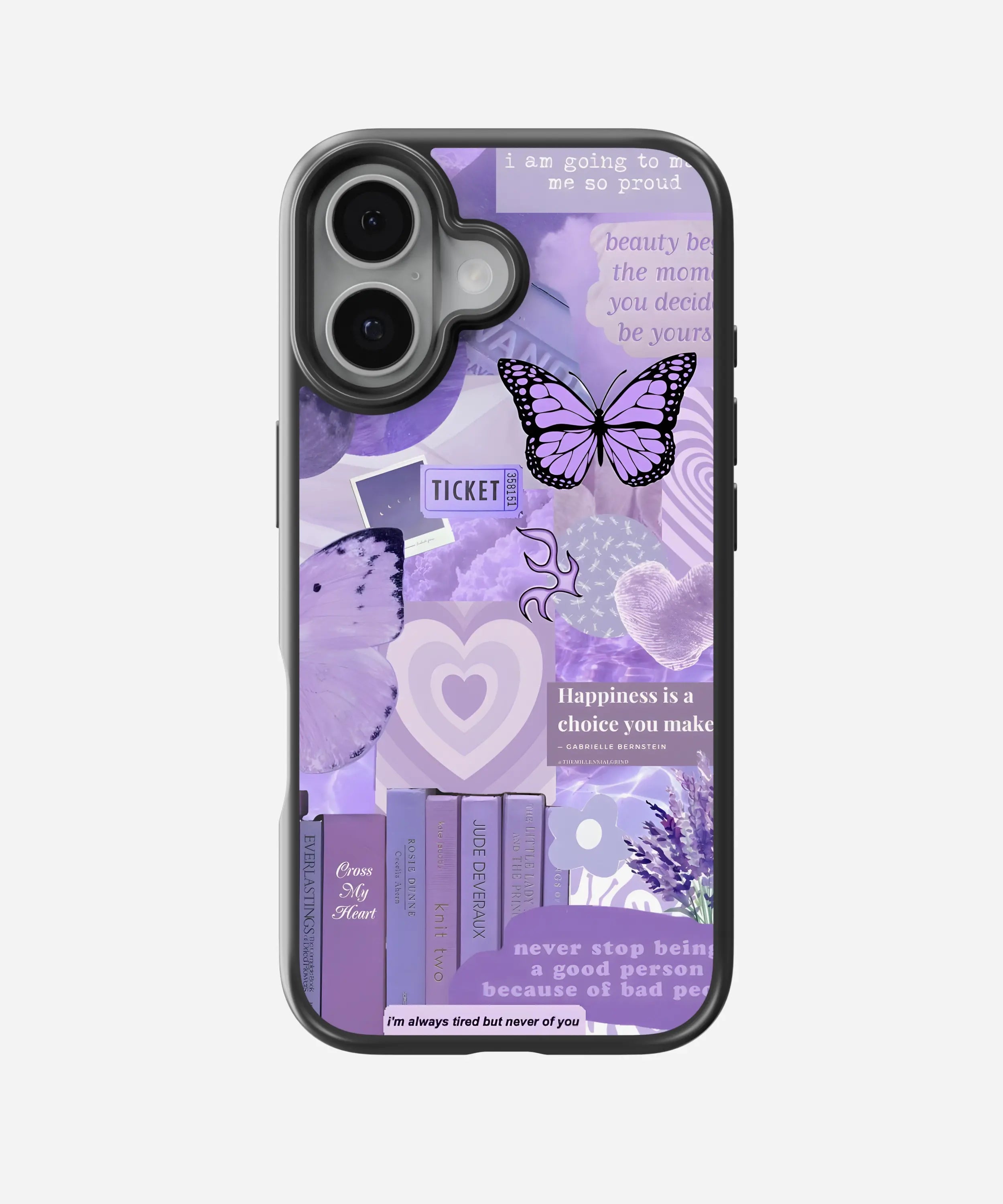 Cross My Heart Hybrid Phone Case