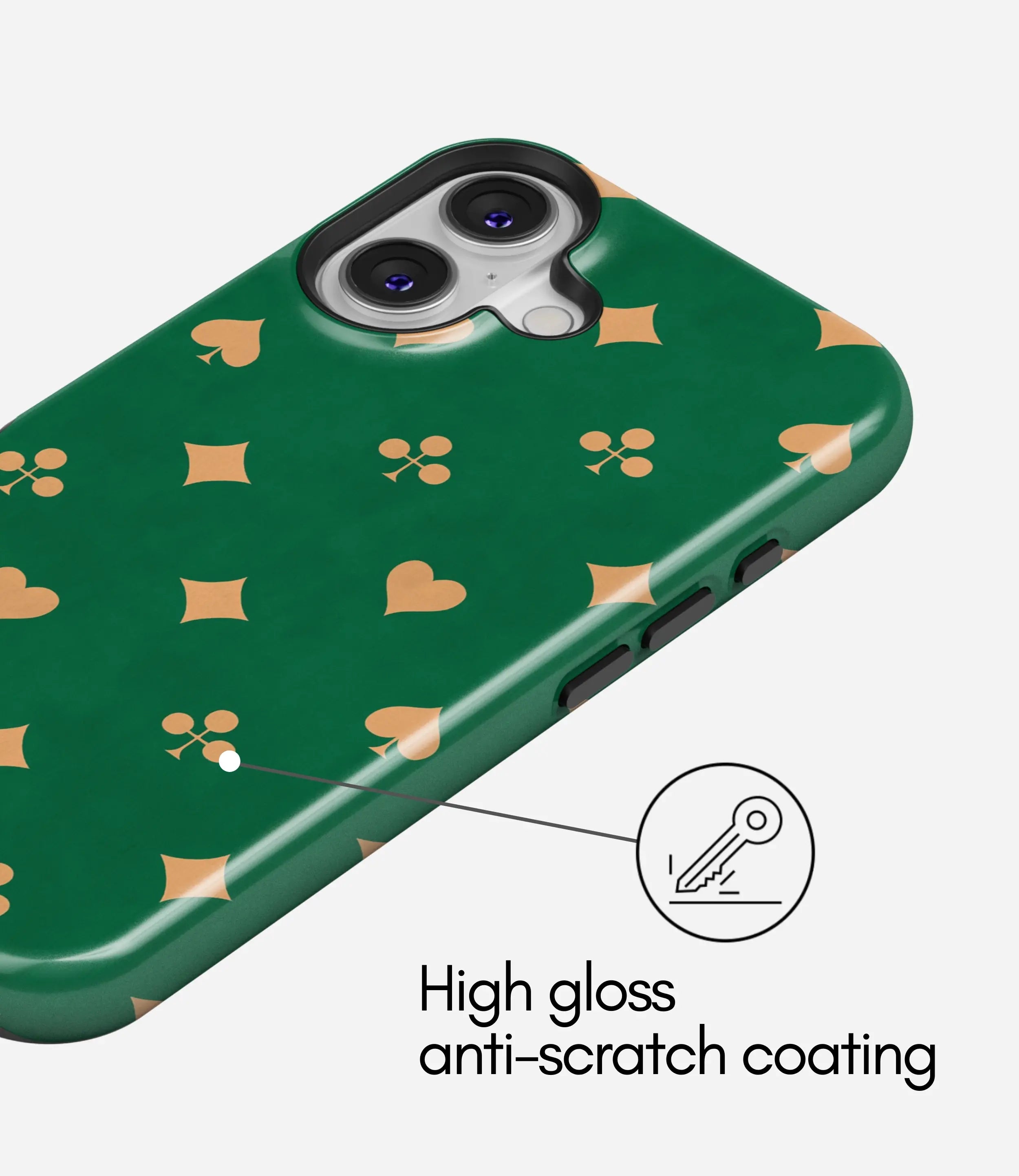 Lucky Suits Glossy Armoured Case